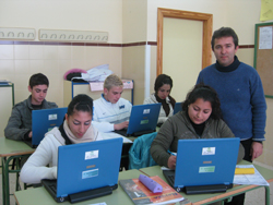 Jose Emilio lleva 4 años como coordinador del proyecto TIC de centro