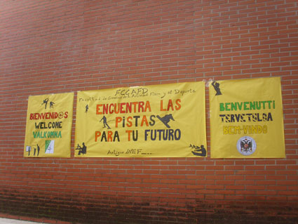 Carteles de la gymkhana