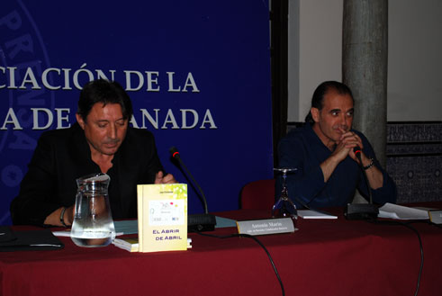 Antonio Marín durante su intervención 