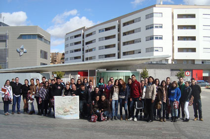 Grupo de alumnos participantes en esta experiencia 