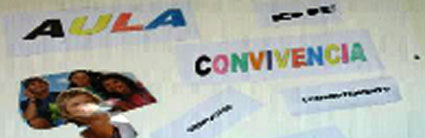 Cartel del aula de convivencia