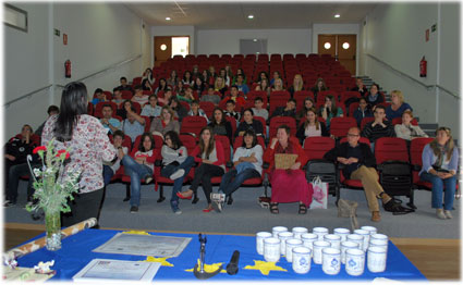 Acto de clausura del encuentro celebrado en Moraleda