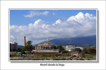 Con esta bella imagen de Motril desde la Vega nos felicitó Antonio el Día del Medio Ambiente, 2011