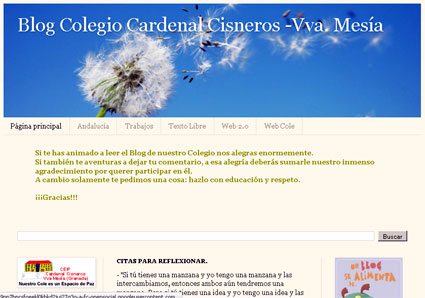 Blog del colegio de Villanueva Mesia