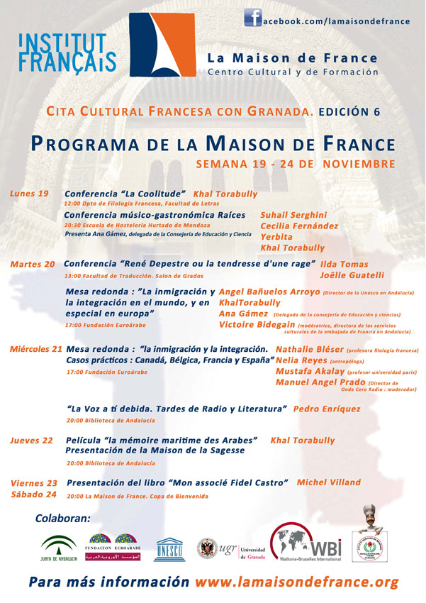 Programa de la Cita Cultural Francesa 