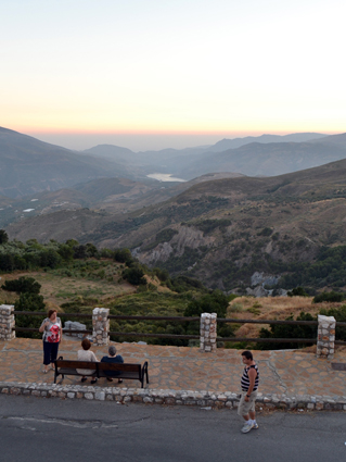 Increibles vistas desde el 'balcón' de Cáñar/ A. ARENAS