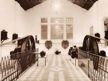 Central térmica de Baza, 1910. Archivo de la Cía. Sevillana