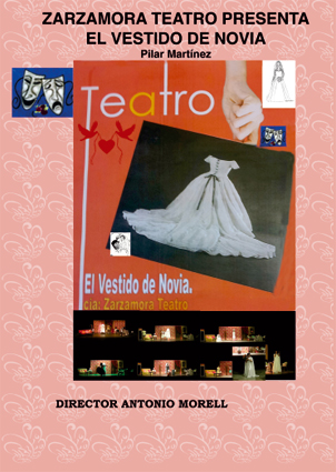 Cartel de la obra: El vestido de novia 