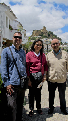 Eduardo Zarza y Pepe Ginés, junto Reme Durán, Coordinadora del ETP de Orientación Educativa