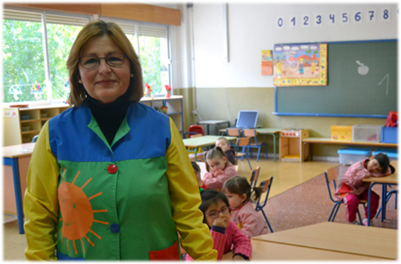 Homenaje a la Maestra de Educación Infantil, Mª Carmen Pérez Soria, por su jubilación