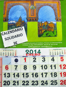 Calendario solidario de Agrafem