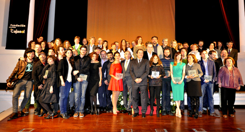 Foto de los premiados en la edición 2014 de los premios ASECAN