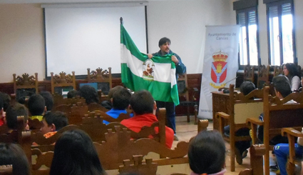 Charla en el Ayuntamiento de Caniles