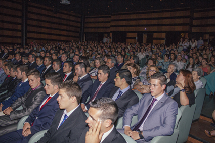 Asistentes al acto de clausura /EFA-SOTO