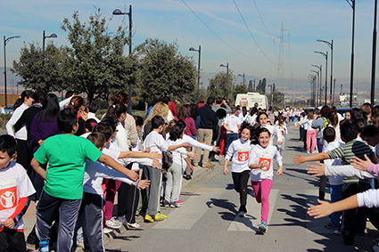 Celebración de  la carrera solidaria