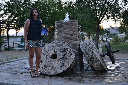 Enma H. Fer, en el parque San Jerónimo de Maracena/A.A.