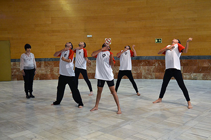 La soprano Carmen García Segura y bailarines del Real Soul/A.A.