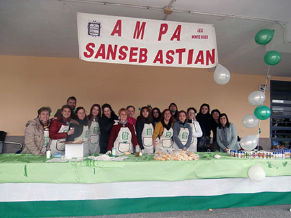 gabia-DESAYUNO ANDALUZ AMPA SAN SEBASTIAN