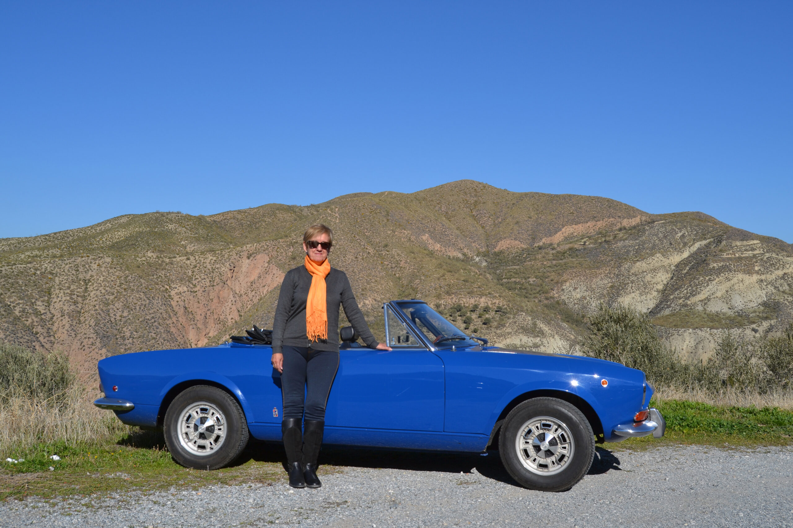 Vehículos singulares, 90: Mari Macías y su 124 Sport Spider de 1969