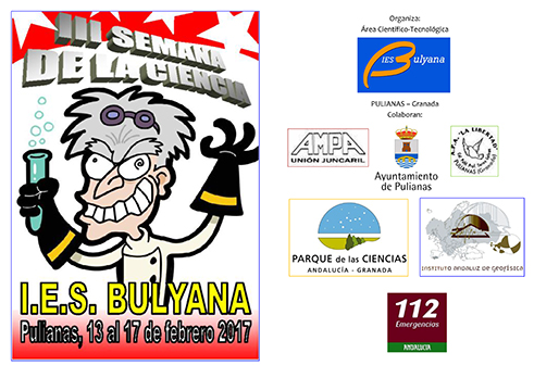 El IES Bulyana celebra su tercera semana de la ciencia en la que se explicará la peligrosidad de terremotos y volcanes