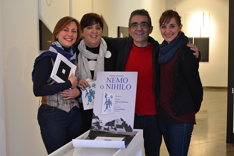 Hoy se inaugura en el Espacio de Arte Santiago Collado la exposición de Carmen Casas y se presenta el libro ‘Nemo o Nihilo’ de Piedad Checa