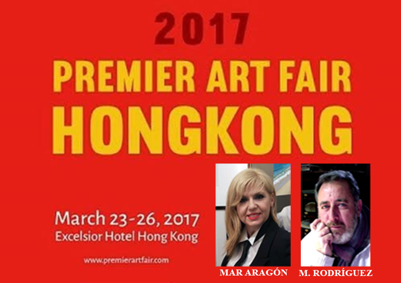 La acuarelista Mar Aragón y el fotógrafo-pintor Manuel Rodríguez exponen en la Premier Art Fair de Hong Kong