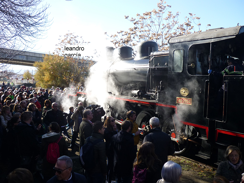 Leandro García Casanova: «150 aniversario del tren»