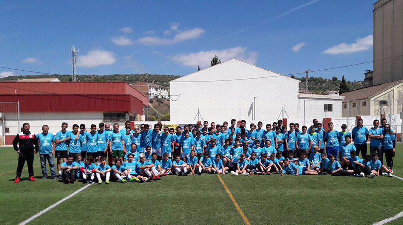 Un centenar de niños participa en el I Torneo Infantil de Fútbol de Montefrío