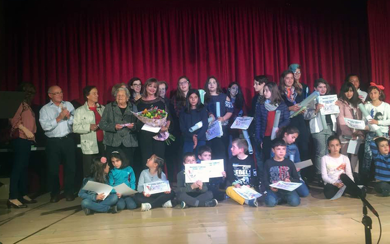 Jóvenes artistas de Gójar exponen en Colegio de Gestores Administrativos