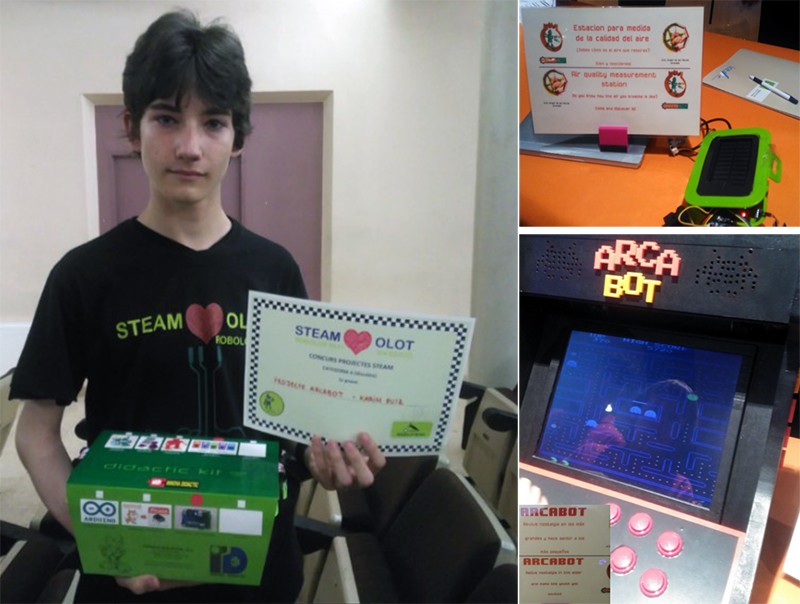 Karim Ruiz, alumno de 2º de ESO del IES Virgen de las Nieves gana un primer premio en Robolot