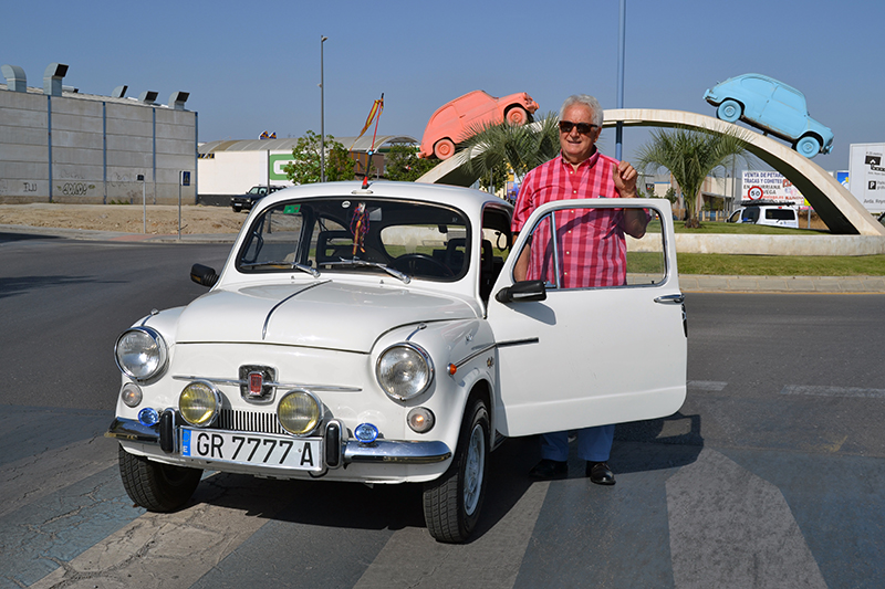 Vehículos singulares, 112: Manuel Juan García y su Seat 600 de 1973