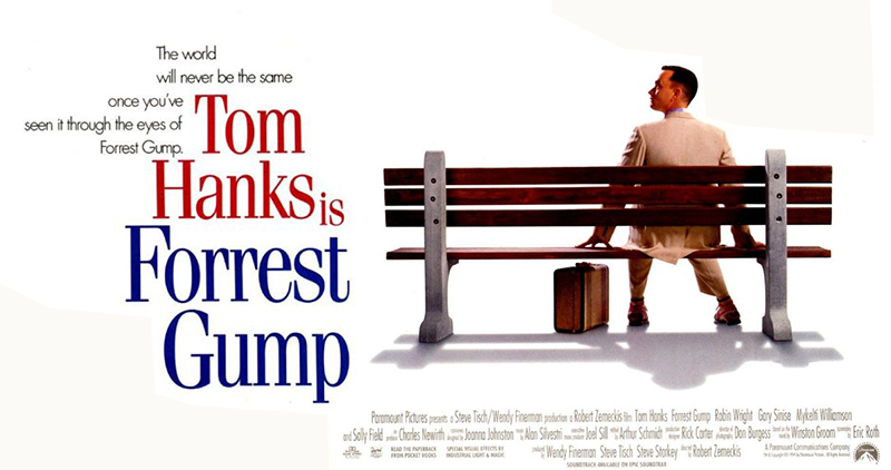 Cine de verano gratis en la Plaza de las Culturas de CajaGranada. Hoy :’Forrest Gump’