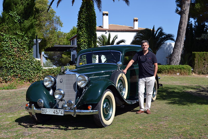 Vehículos singulares, 117: Rafael Soria y su Mercedes 340 Pullman de 1938