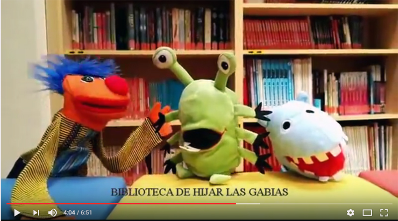 Publicado el vídeo ‘Nos hemos escapado de un cuento’, realizado por usuarios y directora de la Biblioteca de Híjar para animar a la lectura