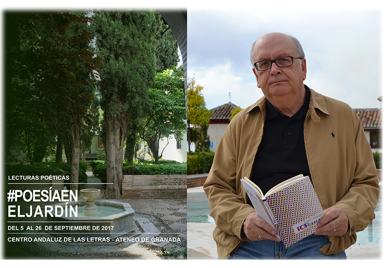 Poesía de Álvaro Salvador y música sonarán el martes en el jardín de la Casa de los Tiros