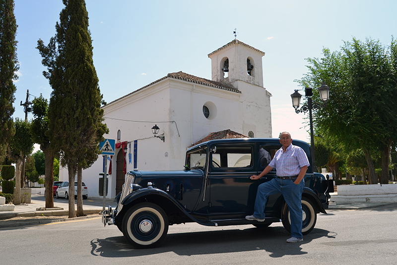 Vehículos singulares, 130:  José María Mata Álvarez y su Renault 8 Monaquatre de 1932