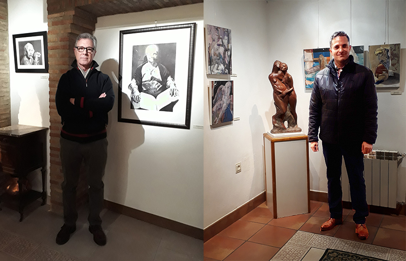 Joaquín de Alva y Tomás Martos exponen en Zócalo Arte de Ogíjares hasta el 28 de diciembre