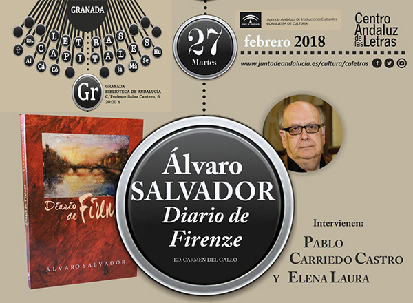 ‘Diario de Firenze’, la aportación de Álvaro Salvador en ‘Tristia’ y tres poemas más