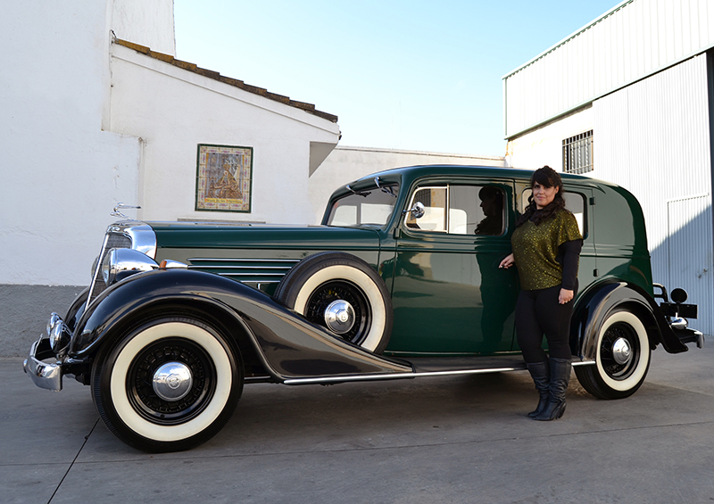 Vehículos singulares, 145: Estefanía Megías y su Buick 67S de 1934