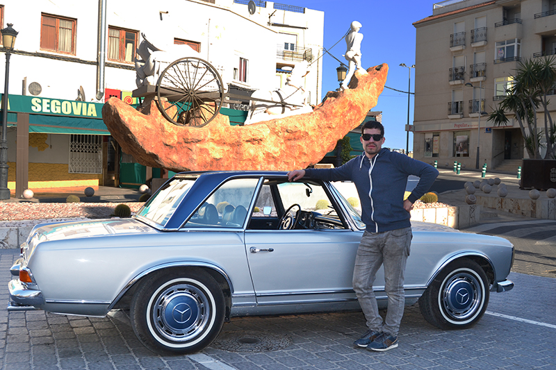 Vehículos singulares, 149: José Carlos Carmona y su Mercedes Pagoda 280 SL