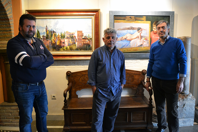 Los maestros, Rafael Dueñas y Pepe Martín, exponen en Zócalo Arte