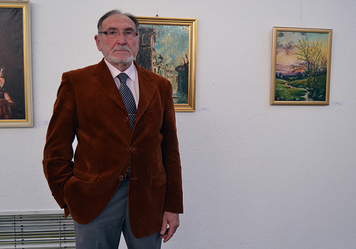 Eduardo P. Molinero, Emoli, expone en Maracena sus ‘Formas y detalles en la pintura’