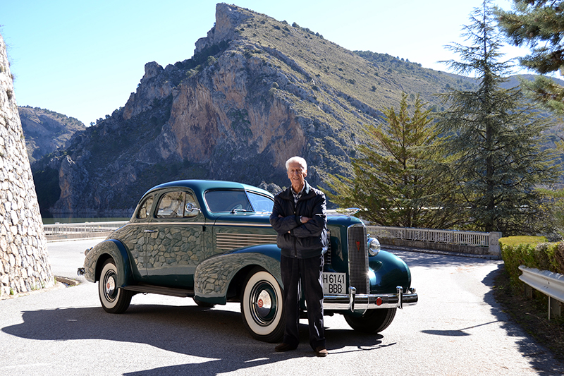 Vehículos singulares, 157: Felipe Núñez y su Cadillac La Salle de 1937