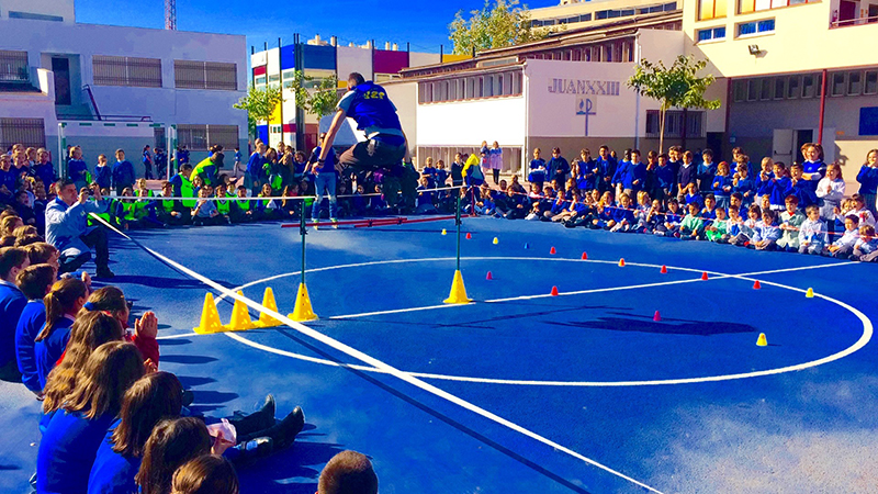 Recreos activos en el Juan XXIII-Zaidín