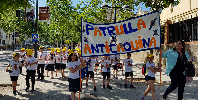 La “Patrulla Anticaquina”, un nuevo proyecto del Ave María de la Quinta