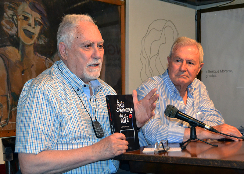 ‘El gusto amargo del café y otros relatos’ de Julio Moreno-Dávila se saborea en La Tertulia