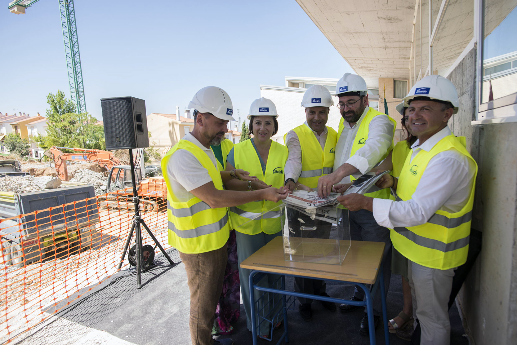 Las obras en el IES Escultor Sánchez Mesa, de Otura, dotarán al centro de cuatro aulas polivalentes