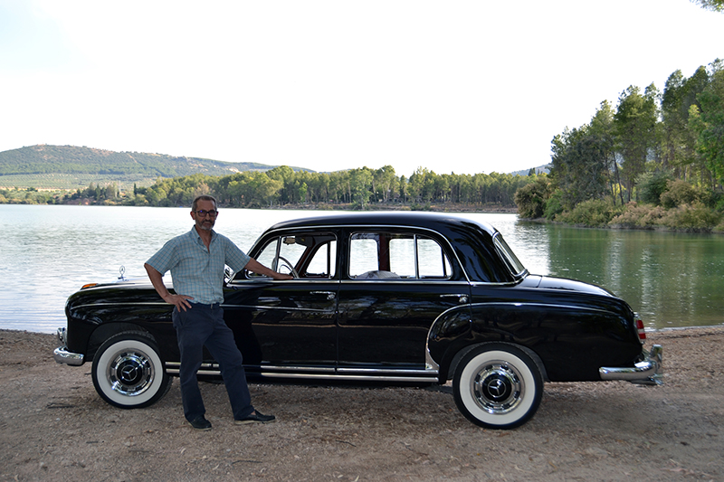 Vehículos singulares, 169: Fran Cruz y su Mercedes 220S Ponton de 1958