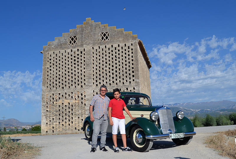 Vehículos singulares, 172: Andrés García y su Mercedes 170 de 1952