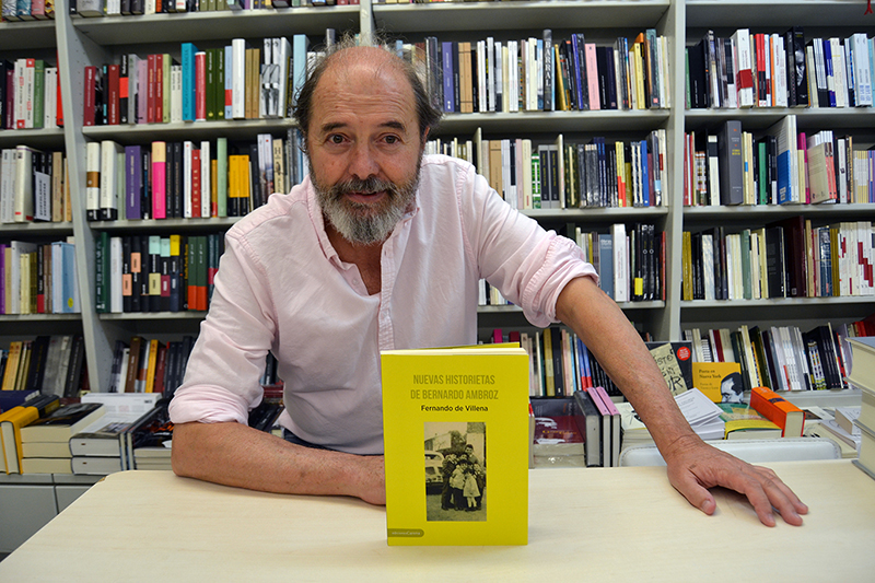 Fernando de Villena presenta en Librería Picasso las ‘Nuevas historietas de Bernando Ambroz’